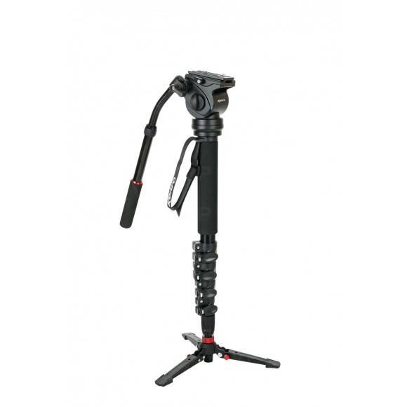 Kenro Aluminium Video Monopod & Fluid Head 